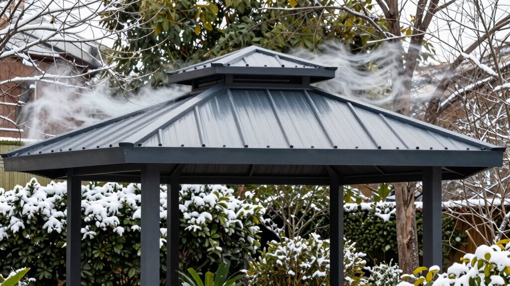 hardtop gazebo roof considerations