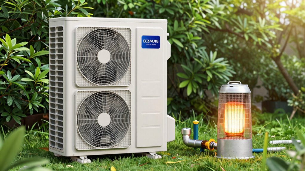 heat pumps outperform gas heaters