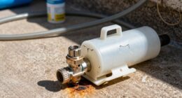 incorrect automatic chlorine installation