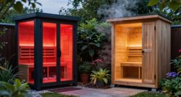 infrared vs traditional saunas