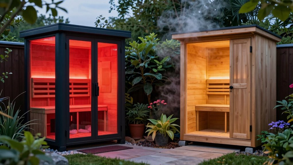 infrared vs traditional saunas