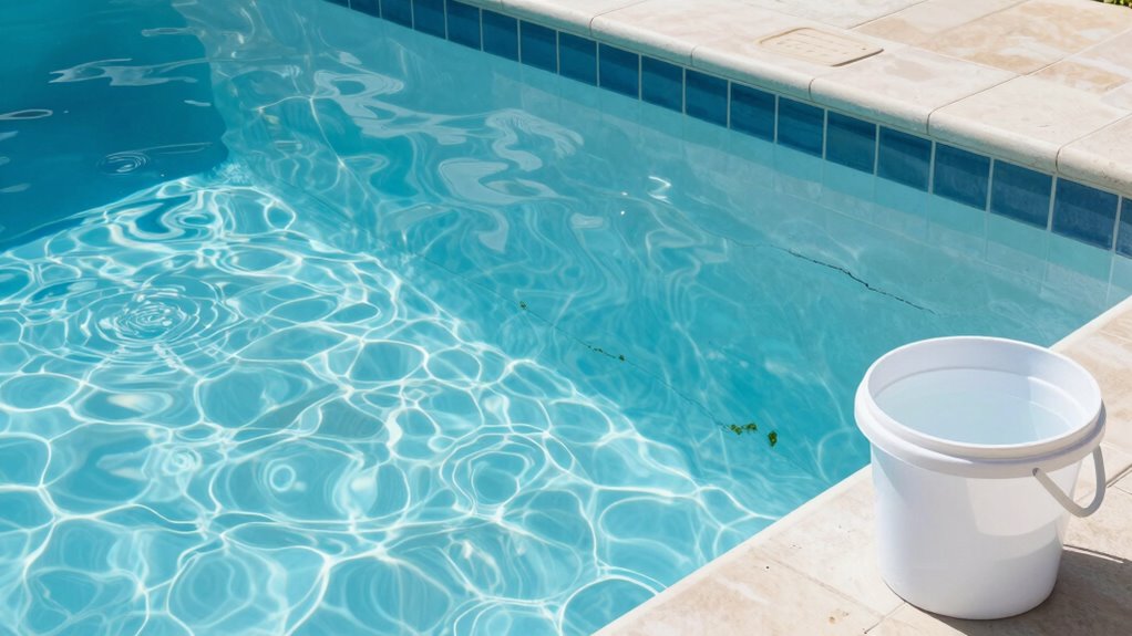 inspect for cracks and stains