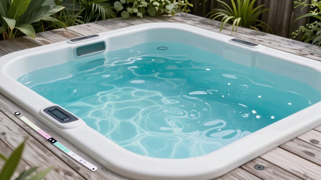 maintain balanced swim spa water