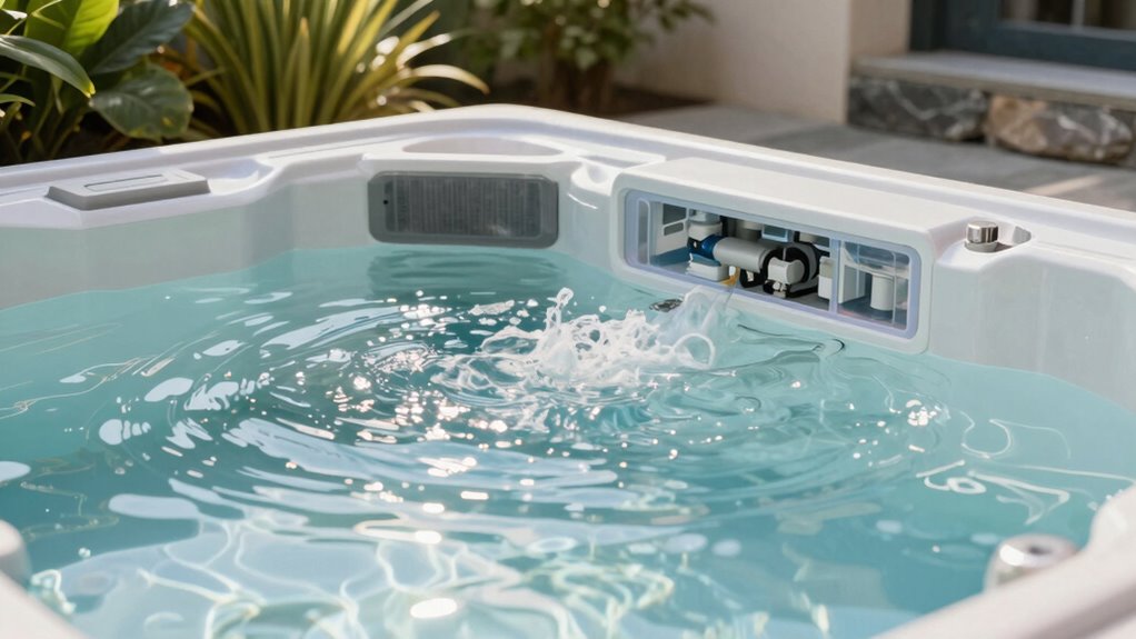 maintain clean balanced water