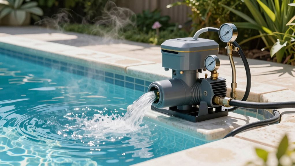 maintain clean pool equipment