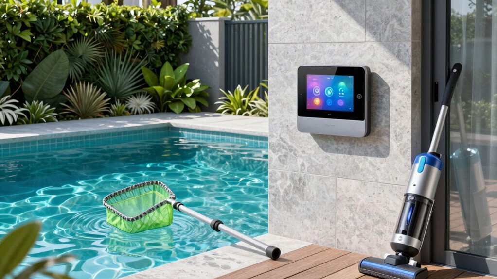 manual pool maintenance tasks