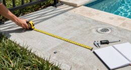 measure pool pad properly