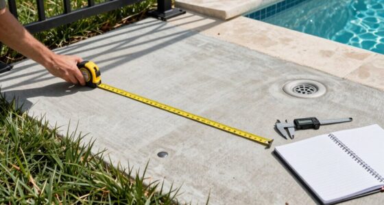 measure pool pad properly