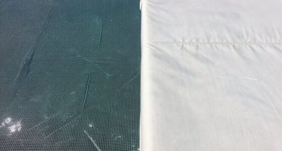 mesh versus solid covers