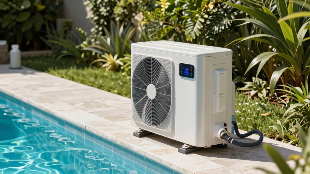 optimal pool heating efficiency