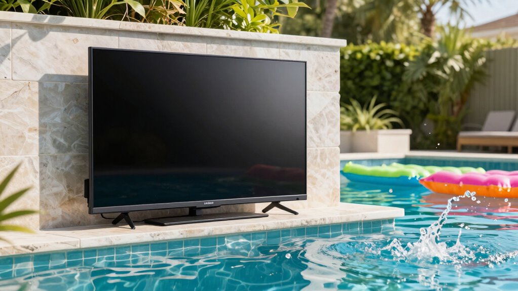 outdoor pool tv tips
