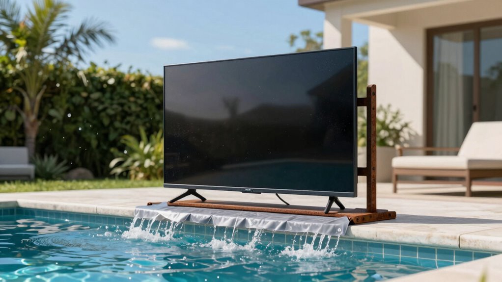 outdoor tv weather protection