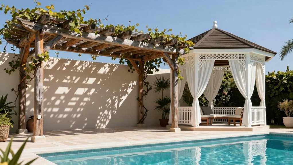 pergolas support climbing plants
