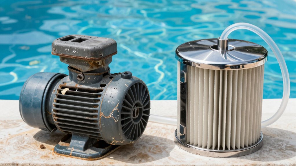pool equipment repair timeline