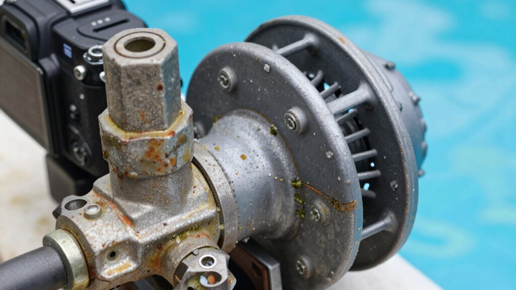 pool equipment warning signs