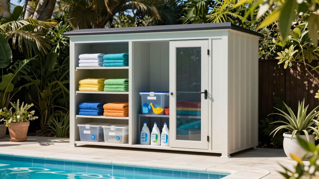 pool gear storage tips