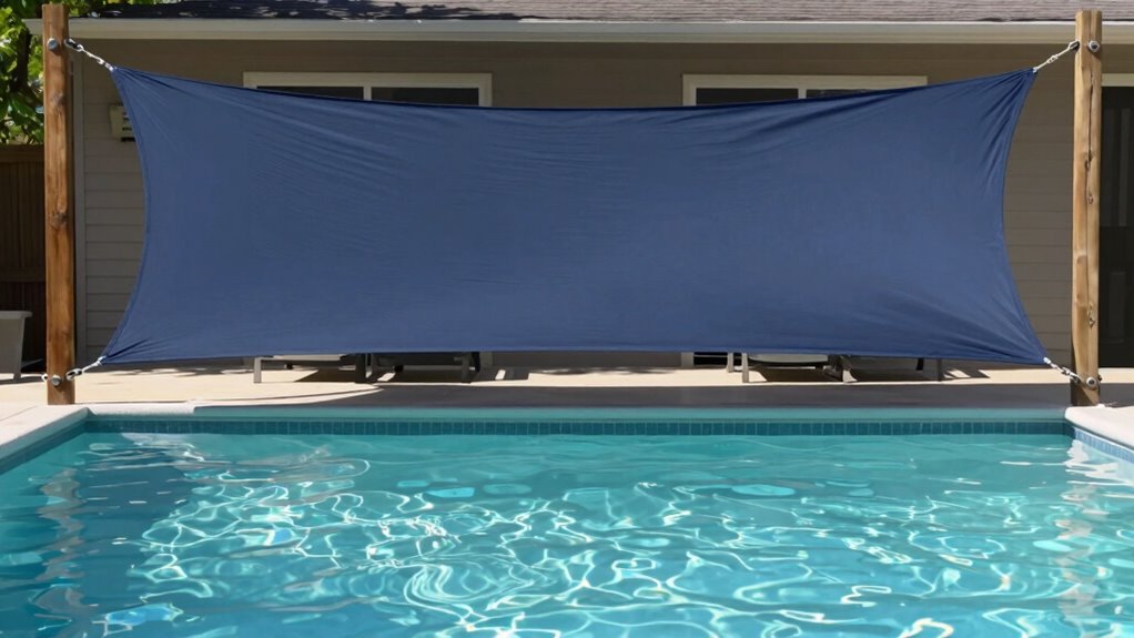 pool shade sail details