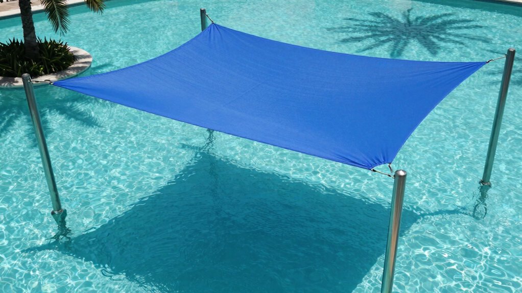 pool shade sail maintenance tips