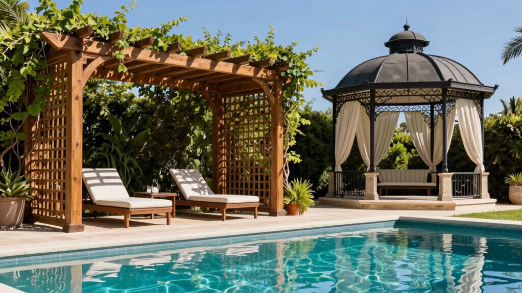 poolside shade showdown