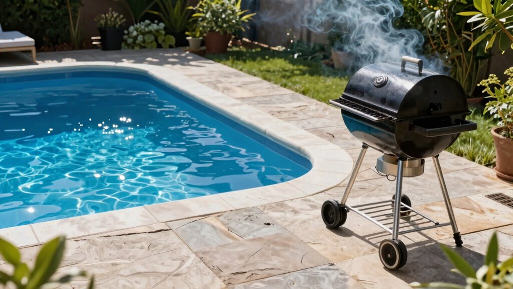prevent patio smoke stains