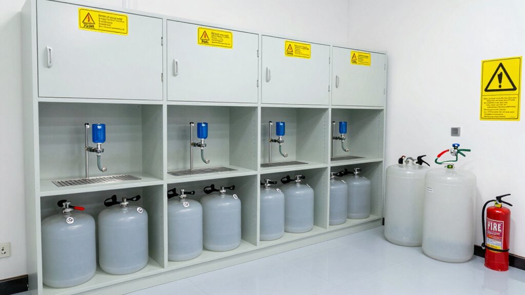 proper acid storage safety