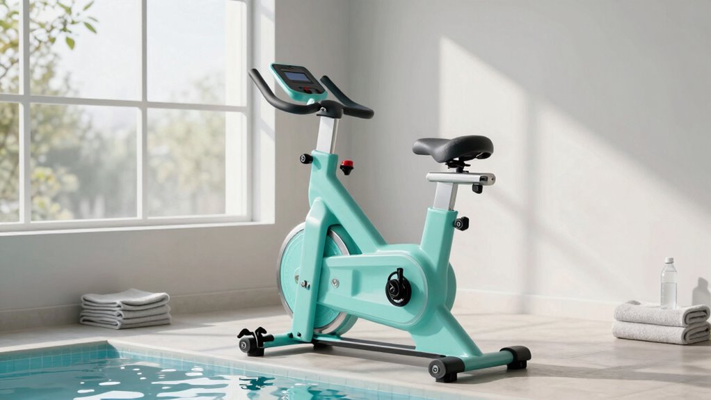 proper aqua bike setup