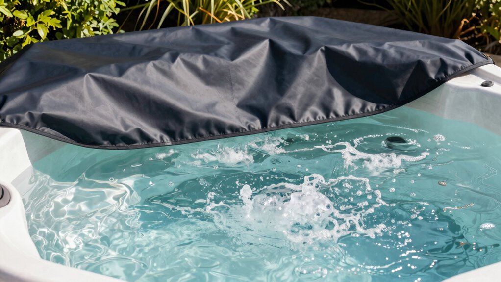 proper hot tub cover fit