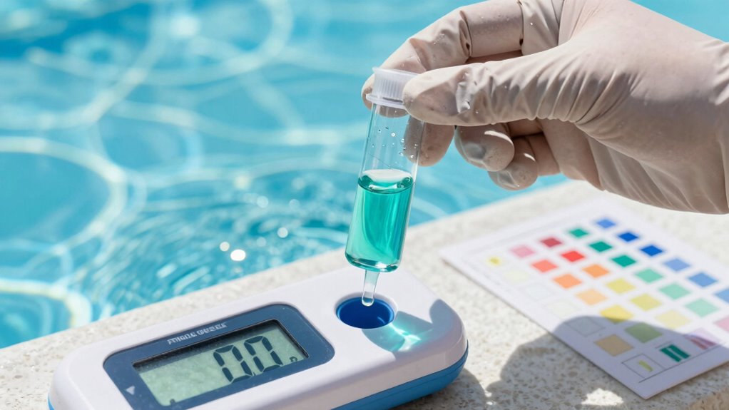 proper pool testing procedures