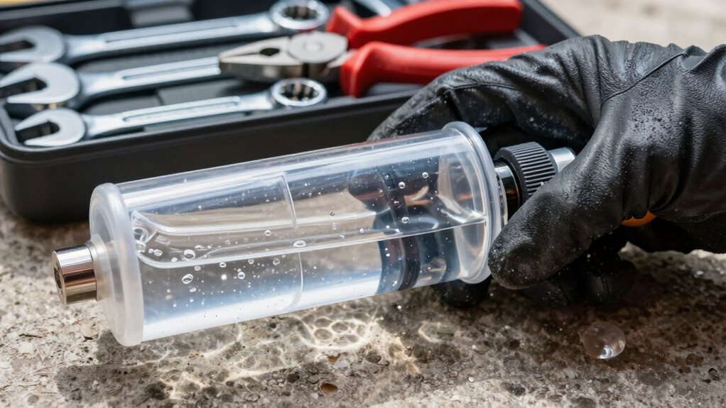 reprime fill reseal restart