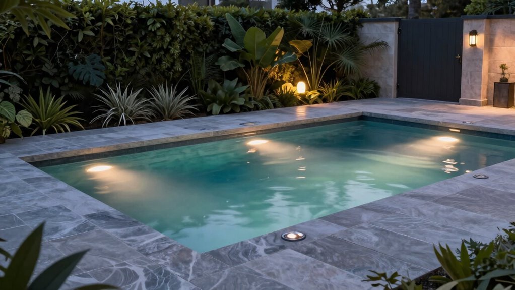 safe attractive pool lighting