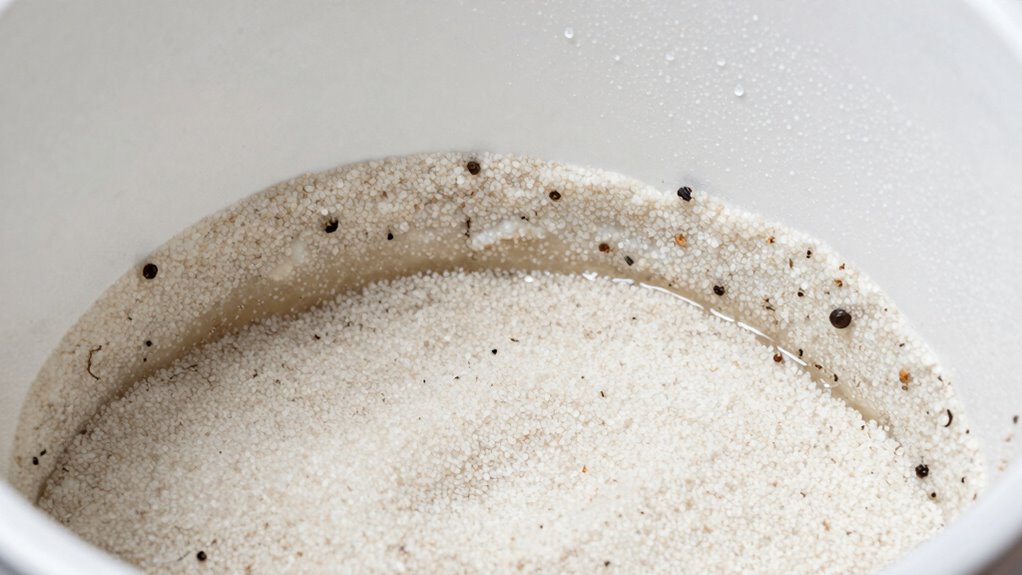 sand filter deep cleaning process