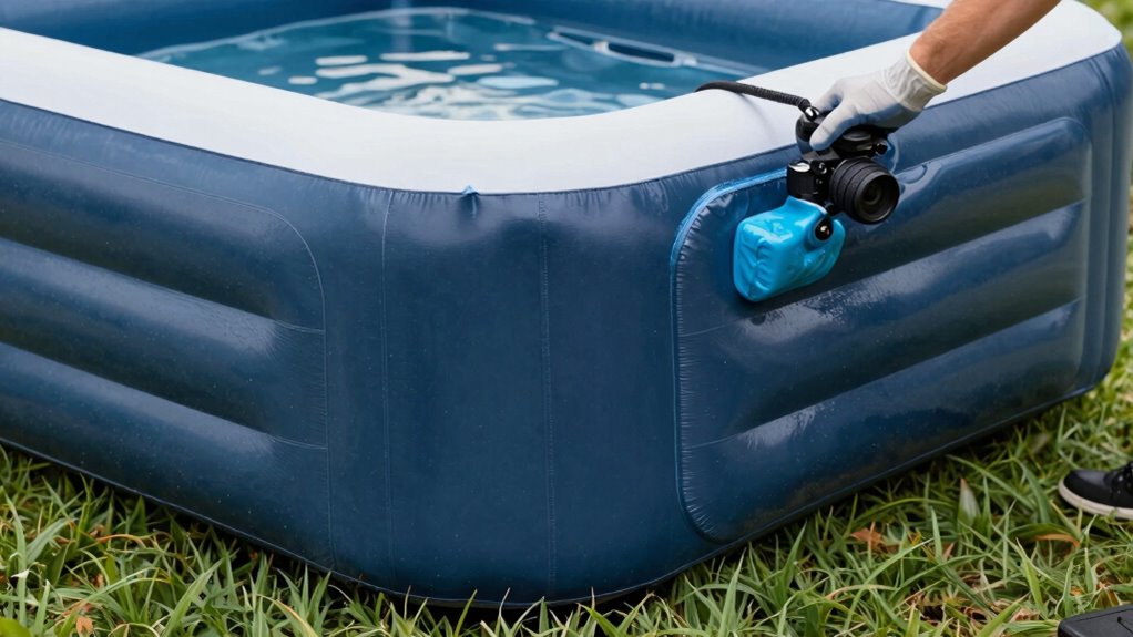 seal clean apply cure