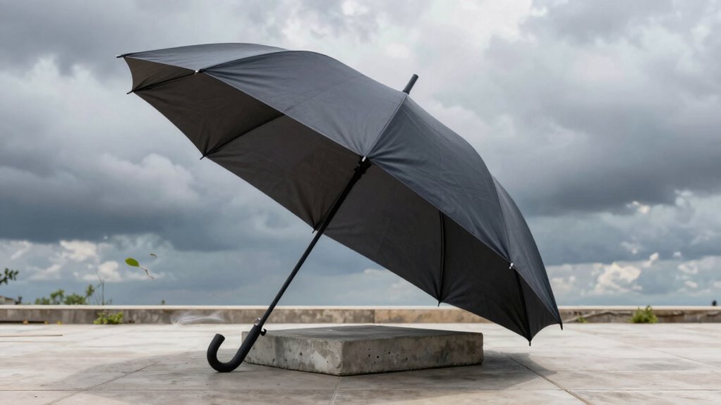 secure wind resistant umbrella base