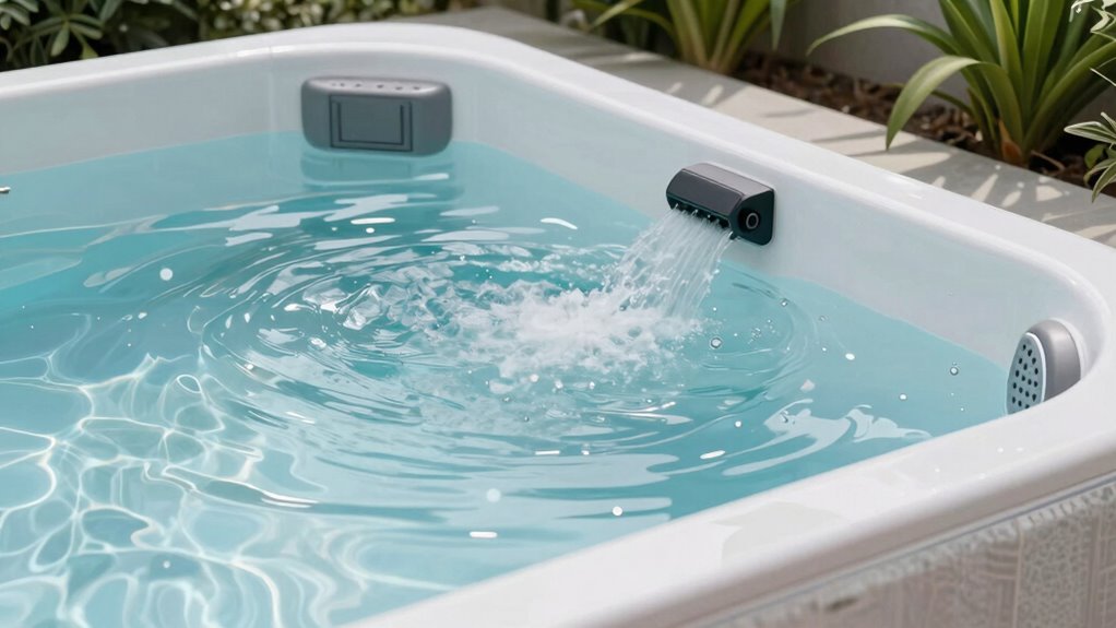 swim spa water maintenance