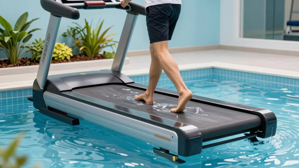 water resistance reduces joint impact