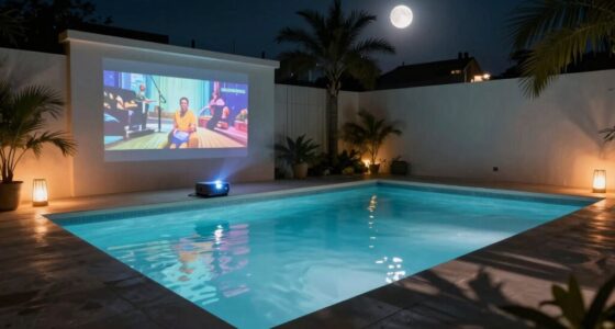 ambient light hampers projection