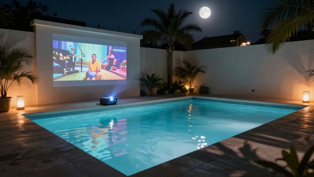 ambient light hampers projection