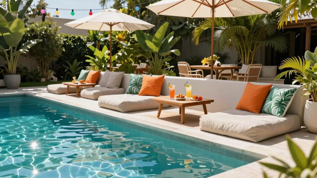 beachside cocktails outdoor games