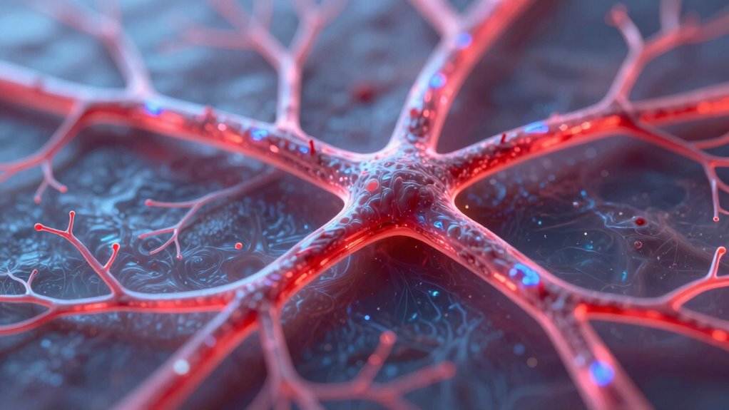 blood flow and chemical interactions