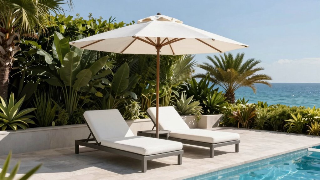 choose shade based on sun