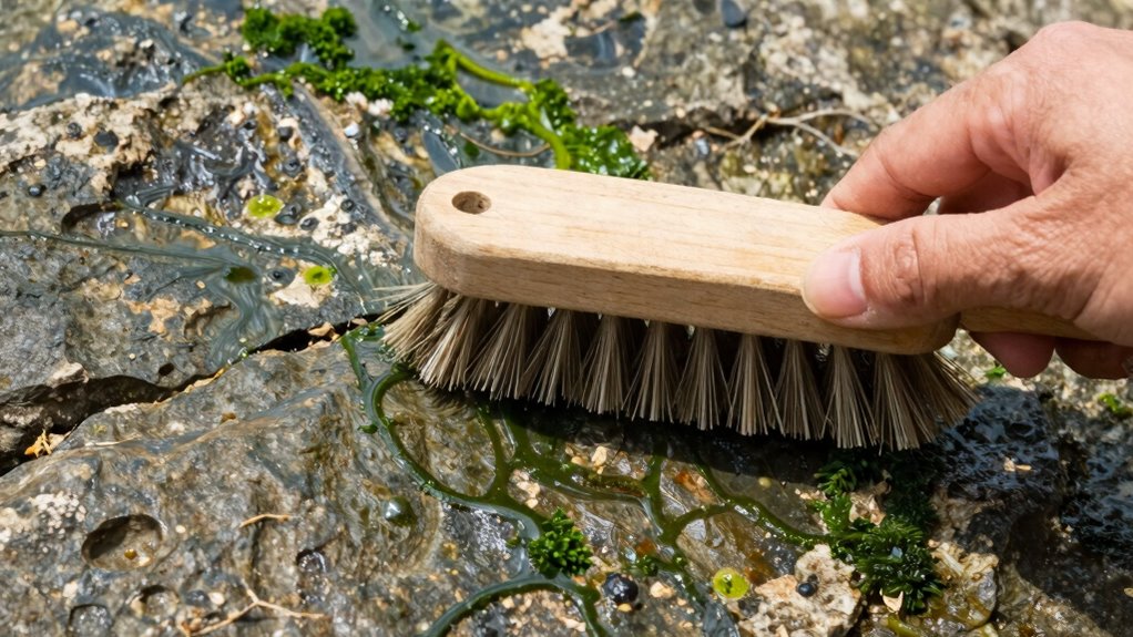 choosing appropriate algae cleaning tools