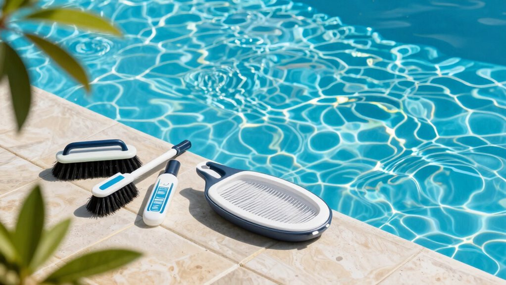 consistent weekly pool maintenance