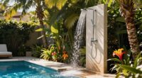 convenient outdoor shower solutions