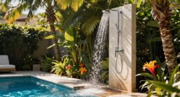 convenient outdoor shower solutions