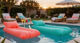 coordinate pool accessories stylishly