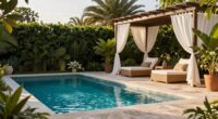 create a stylish outdoor oasis
