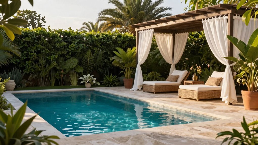 create a stylish outdoor oasis