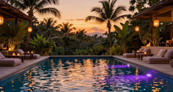 create serene sunset sanctuary