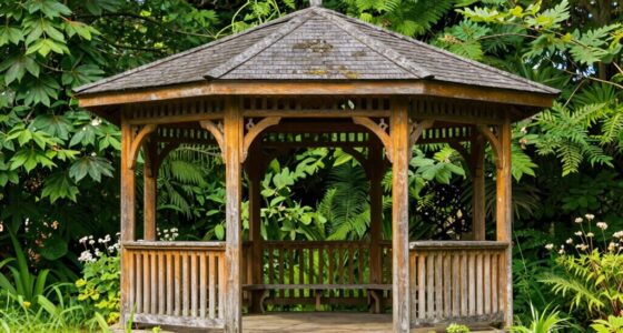 durable cedar gazebo maintenance