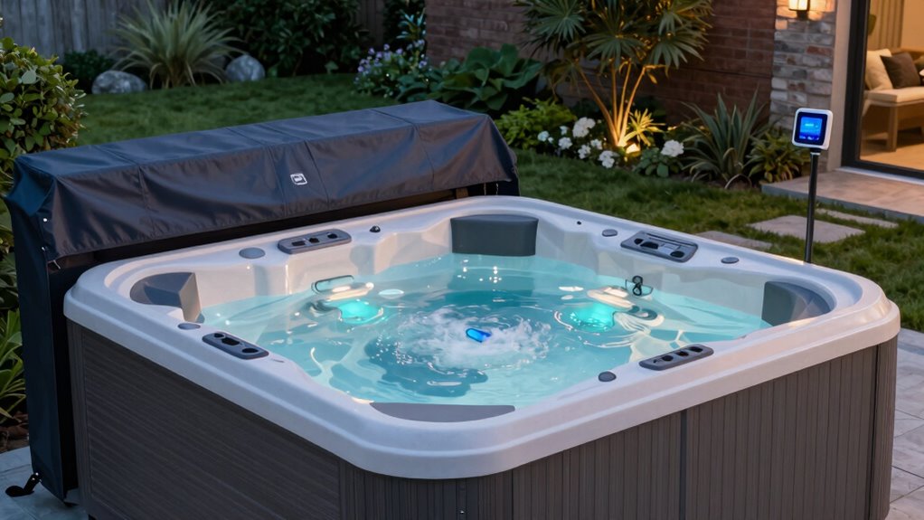 energy saving hot tub techniques